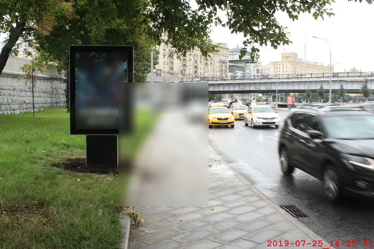 Фотография рекламного носителя, тип: Ситиформат 1.8x1.2, адрес: Краснопресненская наб., д.2, Москва, Россия. Сторона В №435917