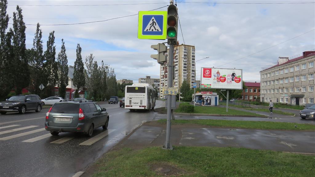 Фотография рекламного носителя, тип: Билборд 3x6, адрес: Карпинского ул., д.79а, Пермь, Пермский край, Россия. Сторона A1-A3 №758435