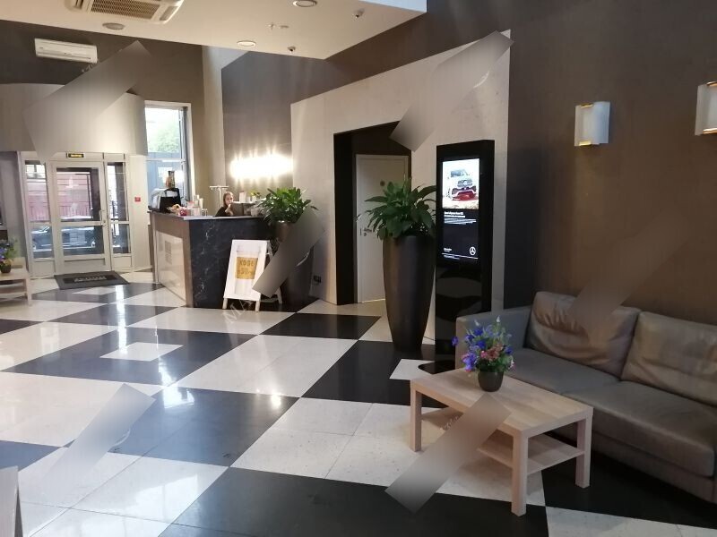 Фотография рекламного носителя, тип: Видеоэкран, адрес: Бизнес-центр «LIGHTHOUSE», Певческий пер., д.12, Санкт-Петербург, Россия. Сторона/вариант №657084