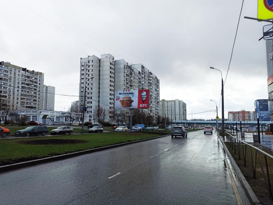 Фотография рекламного носителя, тип: Билборд 3x6, адрес: Веневская, д.6, Москва, Россия. Сторона А1 №812978