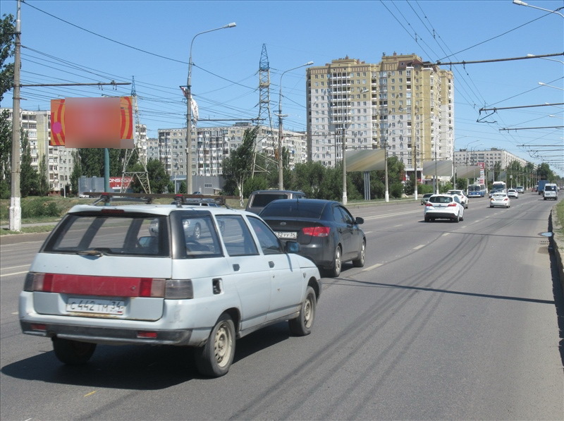 Фотография рекламного носителя, тип: Билборд 3x6, адрес: Н.Отрады ул., 200м от ул. Ак.Павлова,, Волгоград, Волгоградская область, Россия. Сторона Б №596143