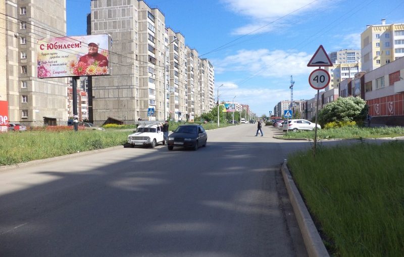 Фотография рекламного носителя, тип: Билборд 3x6, адрес: Жукова ул., д.14, Магнитогорск, Челябинская область, Россия. Сторона Б №780599