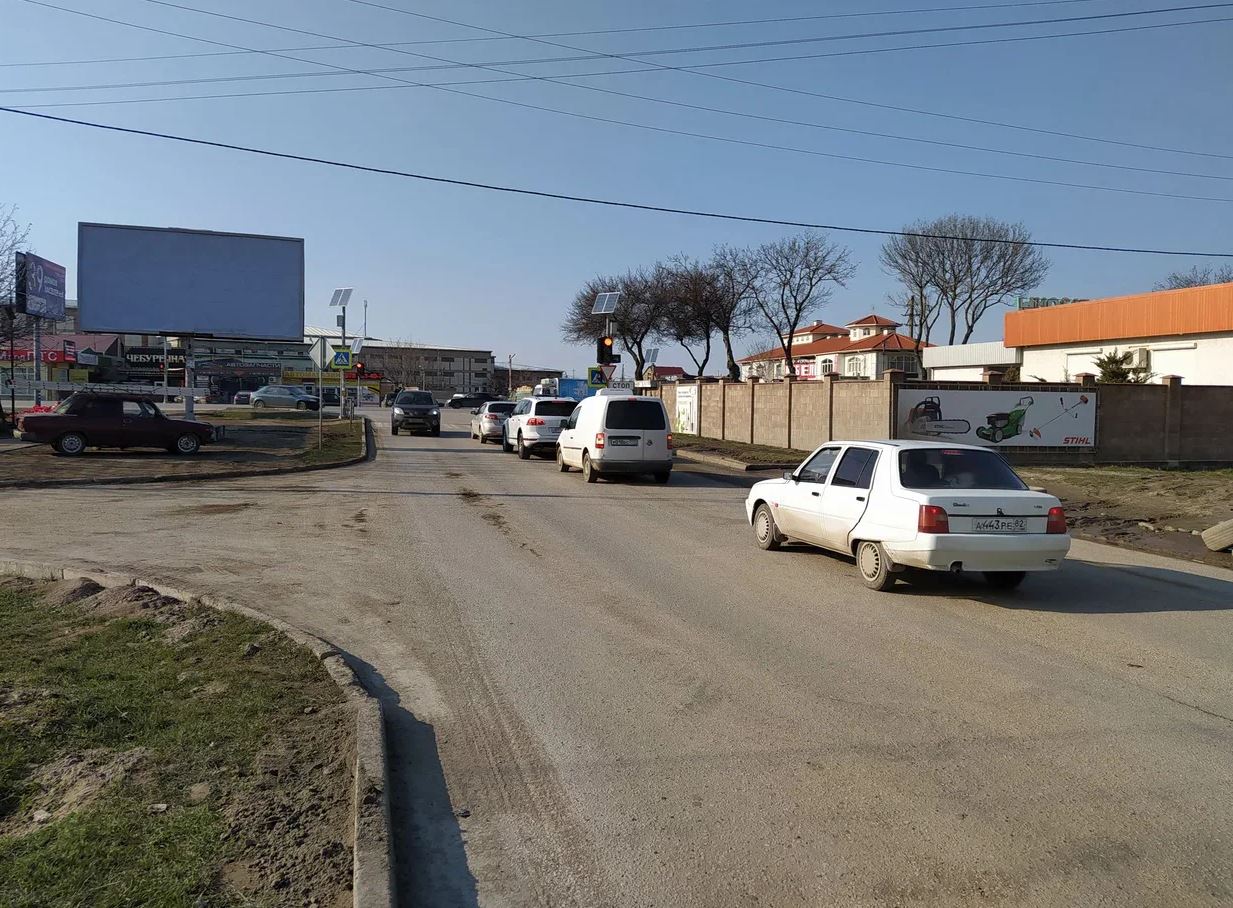 Фотография рекламного носителя, тип: Билборд 3x6, адрес: Севастопольская ул. Х Кара-Дениз ул., д.9, Симферополь, Республика Крым, Россия. Сторона B №937235