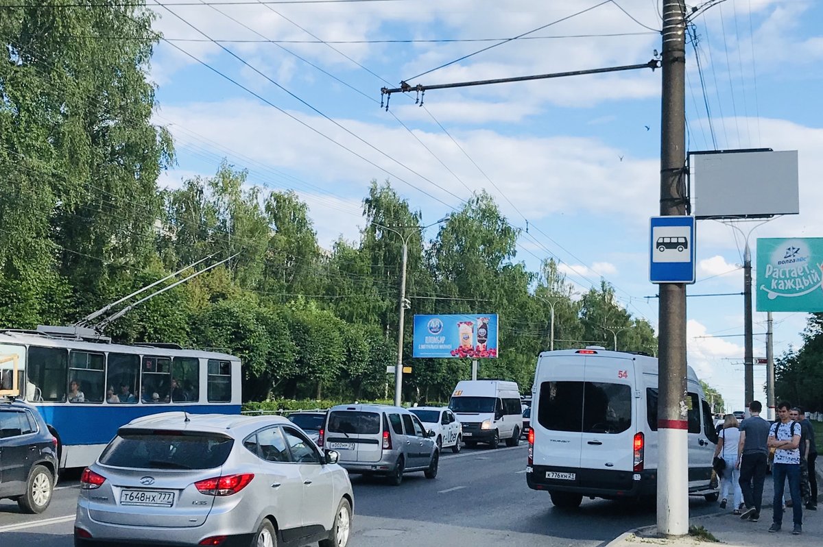 Фотография рекламного носителя, тип: Билборд 3x6, адрес: Эгерский б-р., д.8, Чебоксары, Республика Чувашия, Россия. Сторона B №838370