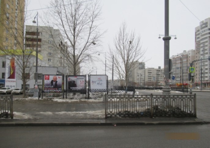 Фотография рекламного носителя, тип: Уличный информационный стенд, адрес: Токарей ул. X Татищева ул., д.53, Екатеринбург, Свердловская область, Россия. Сторона А2 №1094741