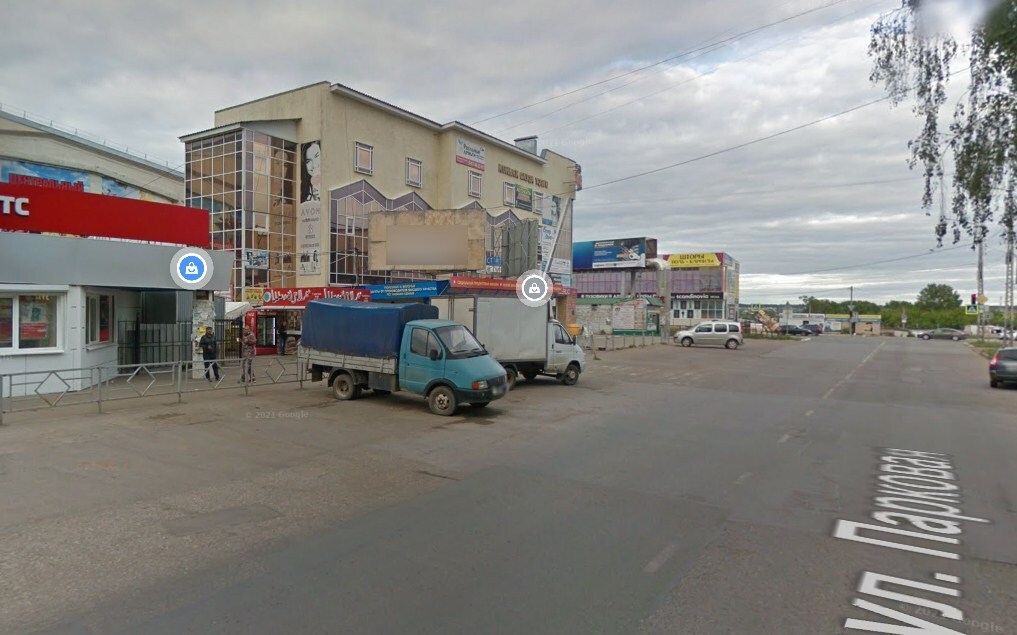 Фотография рекламного носителя, тип: Билборд 3x6, адрес: Парковая ул., д.2, Нефтекамск, Республика Башкортостан, Россия. Сторона B №1054230
