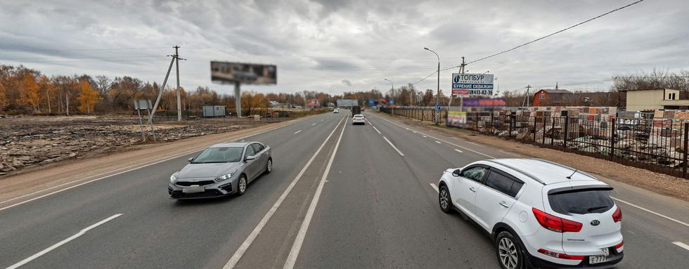 Фотография рекламного носителя, тип: Билборд 3x6, адрес: Большая Ельня с., 100м до поворота на ТЦ Мега, Нижний Новгород, Нижегородская область, Россия. Сторона A №1021463