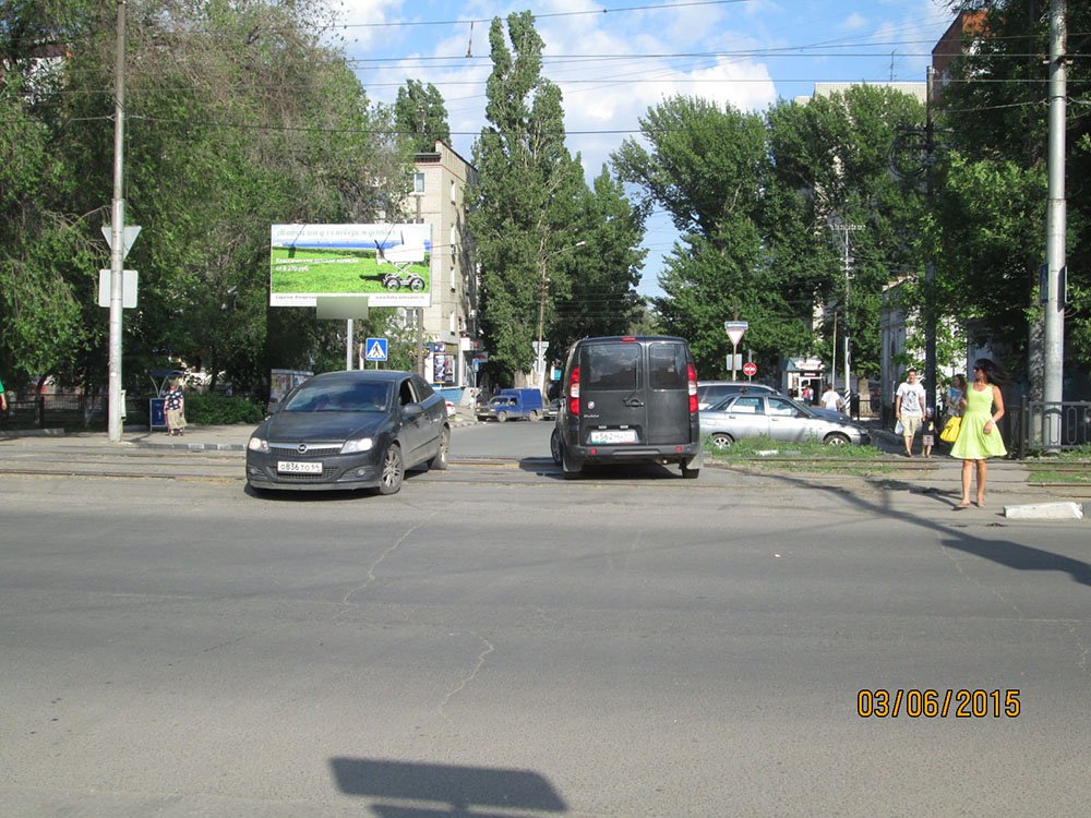 Фотография рекламного носителя, тип: Билборд 3x6, адрес: Посадского ул. Х Астраханская ул., Саратов, Саратовская область, Россия. Сторона Б №554287