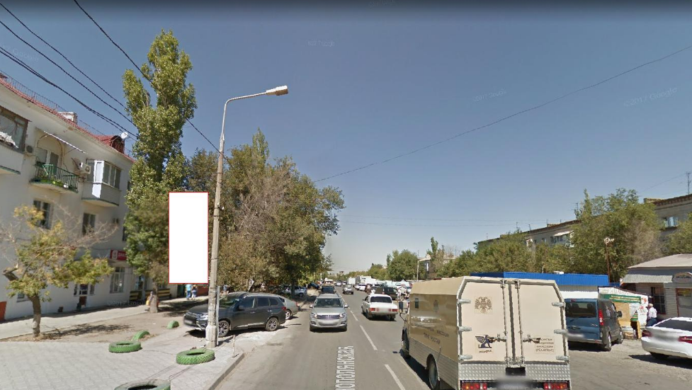 Фотография рекламного носителя, тип: Панель-кронштейн, адрес: Краснополянская ул., поз.2, Волгоград, Волгоградская область, Россия. Сторона А №1097262