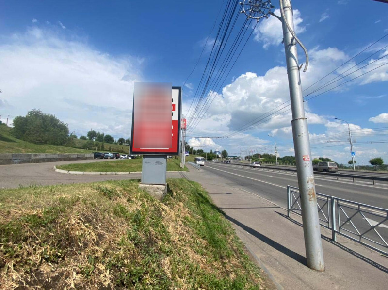 Фотография рекламного носителя, тип: Ситиформат 1.8x1.2, адрес: Белинского ул., д.5, Красноярск, Красноярский край, Россия. Сторона Б №780389