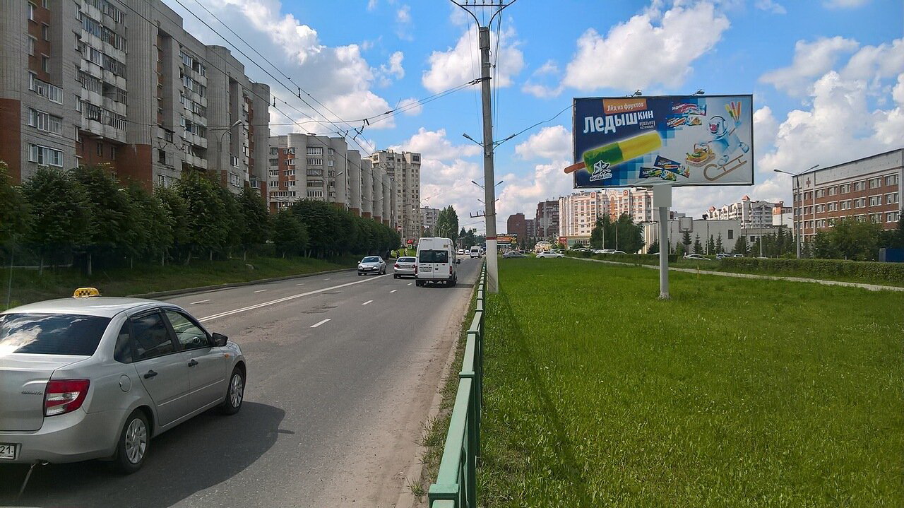 Фотография рекламного носителя, тип: Билборд 3x6, адрес: Энтузиастов ул., д.28, Чебоксары, Республика Чувашия, Россия. Сторона А №825152