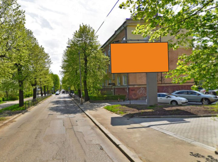 Фотография рекламного носителя, тип: Билборд 3x6, адрес: Брамса ул., поз.1, Калининград, Калининградская область, Россия. Сторона А №974134