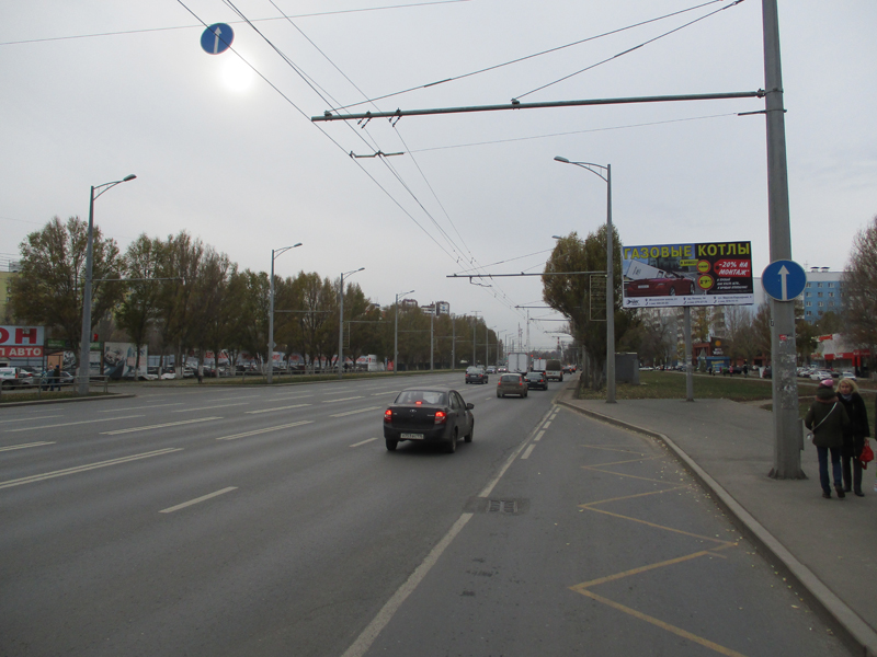Фотография рекламного носителя, тип: Билборд 3x6, адрес: Московское шоссе ул., д.260, Самара, Самарская область, Россия. Сторона A1-А10 №790999