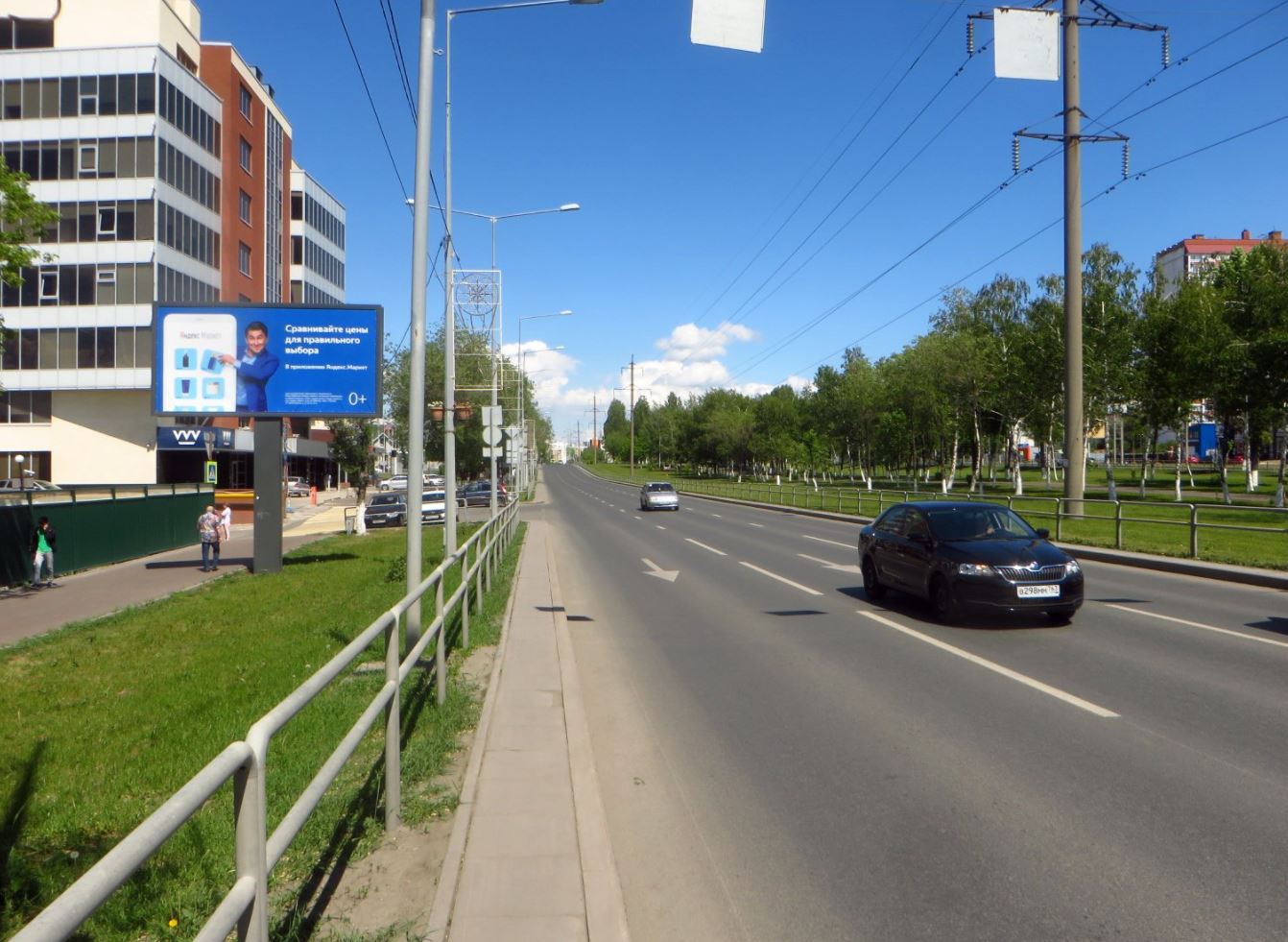 Фотография рекламного носителя, тип: Билборд 3x6, адрес: Ново-Садовая ул. Х Первая просека ул., д.31а, Самара, Самарская область, Россия. Сторона В №794479