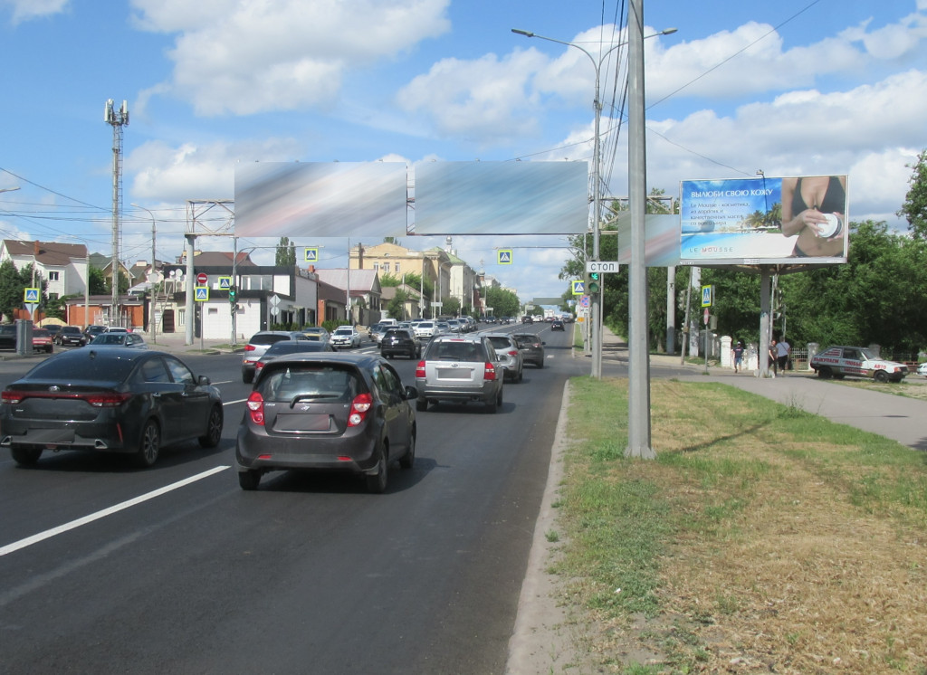 Фотография рекламного носителя, тип: Билборд 3x6, адрес: Рокоссовского ул. Х Кубанская ул., справа при движении в центр, Волгоград, Волгоградская область, Россия. Сторона А1 №1013209