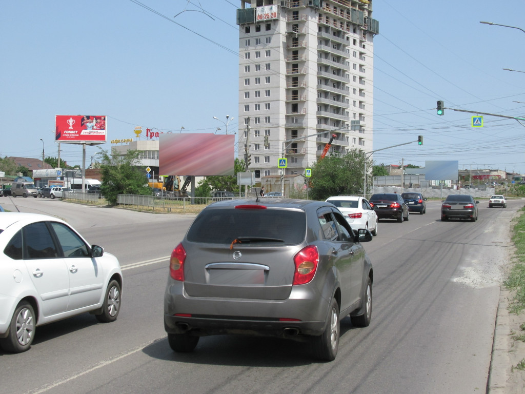 Фотография рекламного носителя, тип: Билборд 3x6, адрес: Менделеева ул., выезд на Лермонтова ул., Волгоград, Волгоградская область, Россия. Сторона Б №1000566
