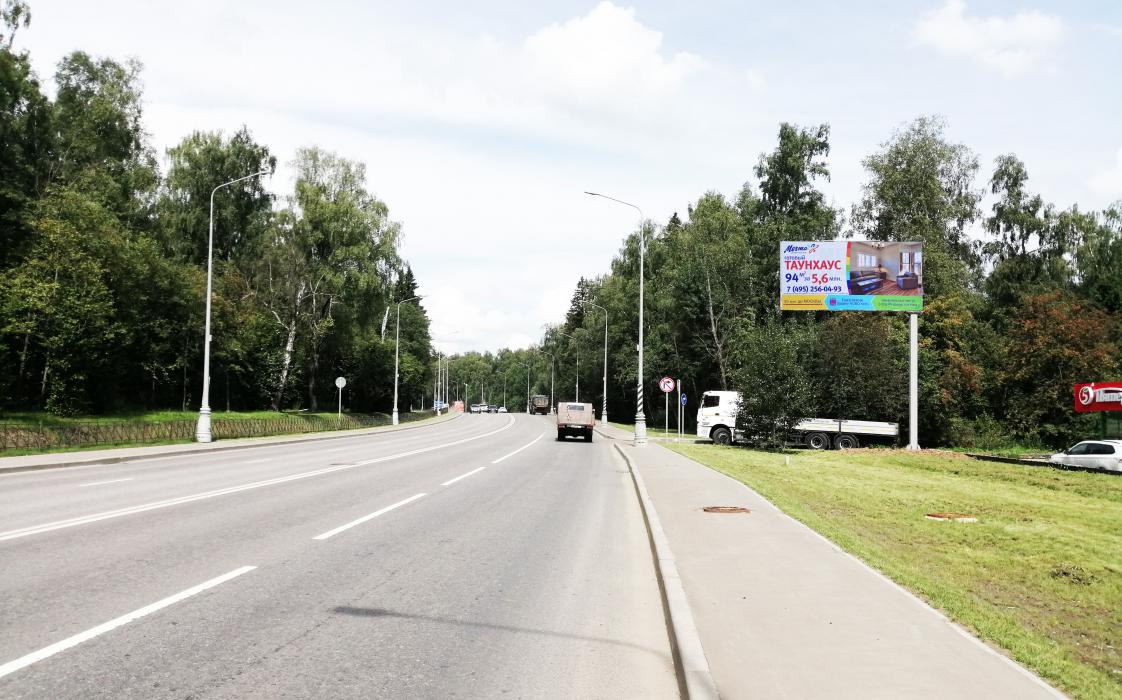 Фотография рекламного носителя, тип: Билборд 3x6, адрес: Сосенское пос., Проектируемый проезд №7032, Москва, Россия. Сторона A №768099