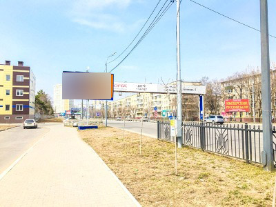 Фотография рекламного носителя, тип: Билборд 3x6, адрес: Пионерская ул. Х Трубный пер., д.29, Хабаровск, Хабаровский край, Россия. Сторона Б №665256