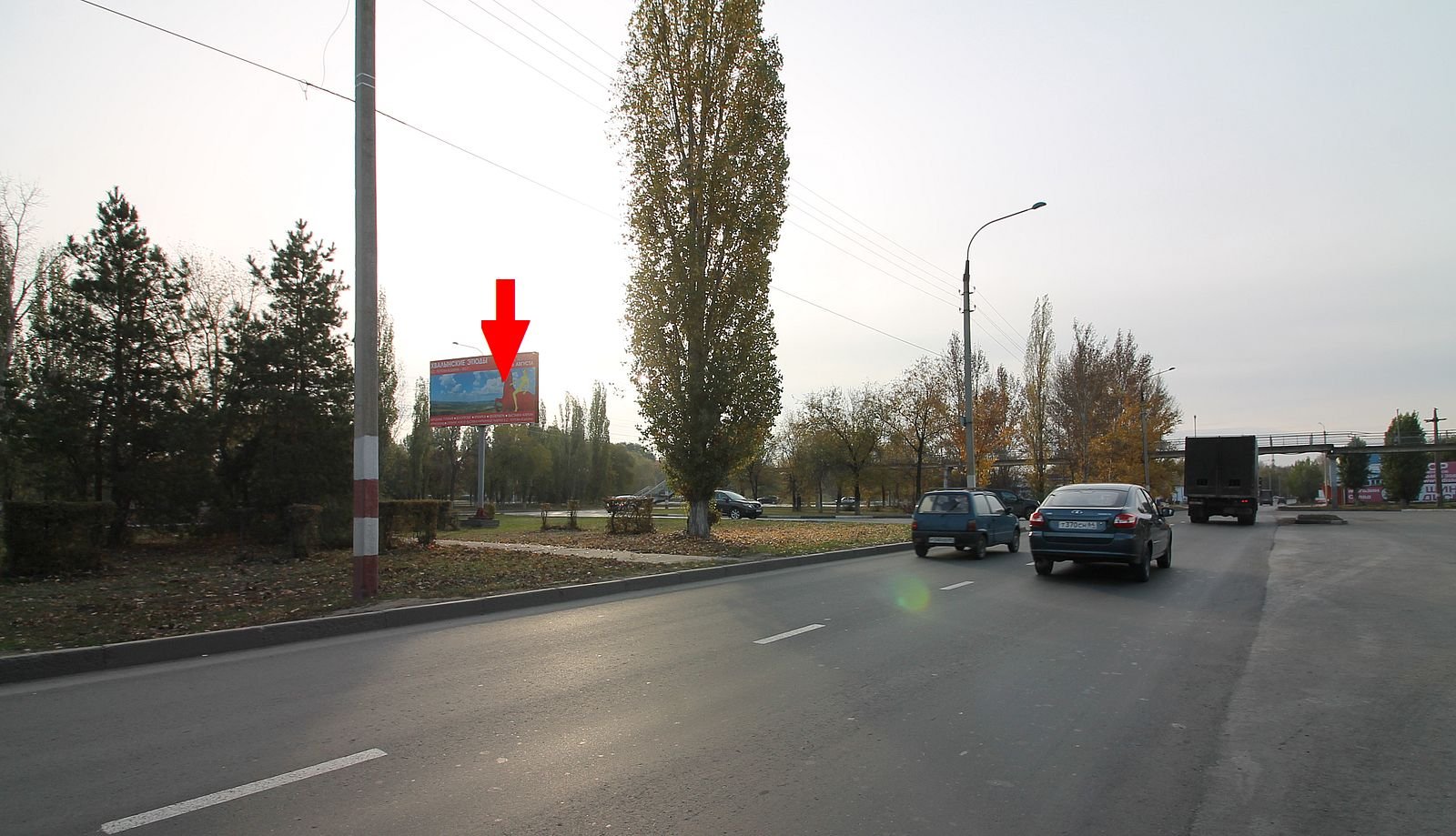 Фотография рекламного носителя, тип: Билборд 3x6, адрес: Королева ш. X Факел Социализма ул., Балаково, Саратовская область, Россия. Сторона ШК23Б №1061403