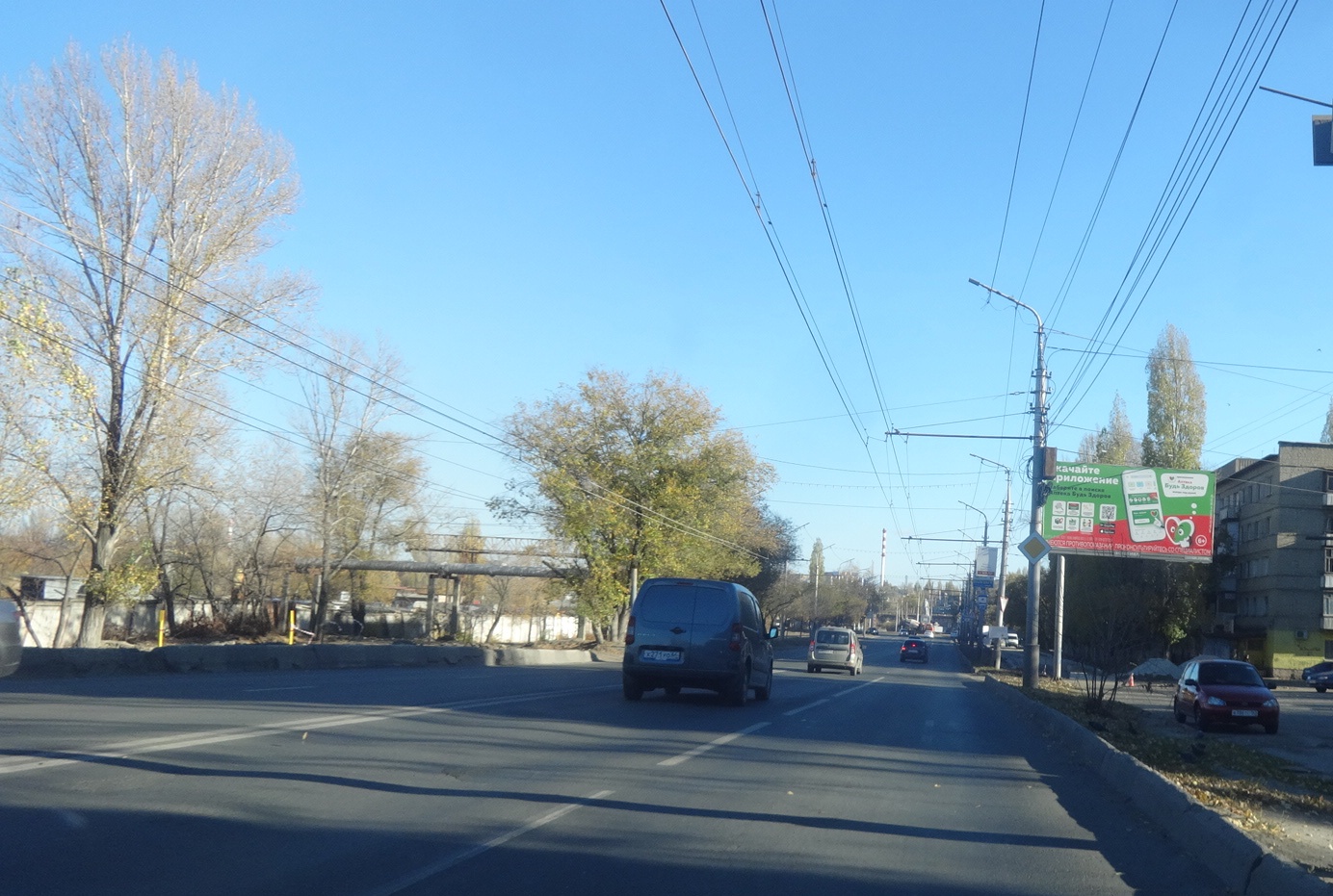 Фотография рекламного носителя, тип: Билборд 3x6, адрес: Московское ш., д.31 Х 2-й Московский пр-зд., Саратов, Саратовская область, Россия. Сторона A №992348