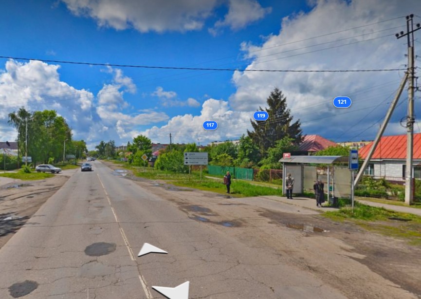 Фотография рекламного носителя, тип: Остановка 1.8x1.2, адрес: Куйбышева ул., ост. Хирургия, нечетная, Рассказово, Тамбовская область, Россия. Сторона A №1095867