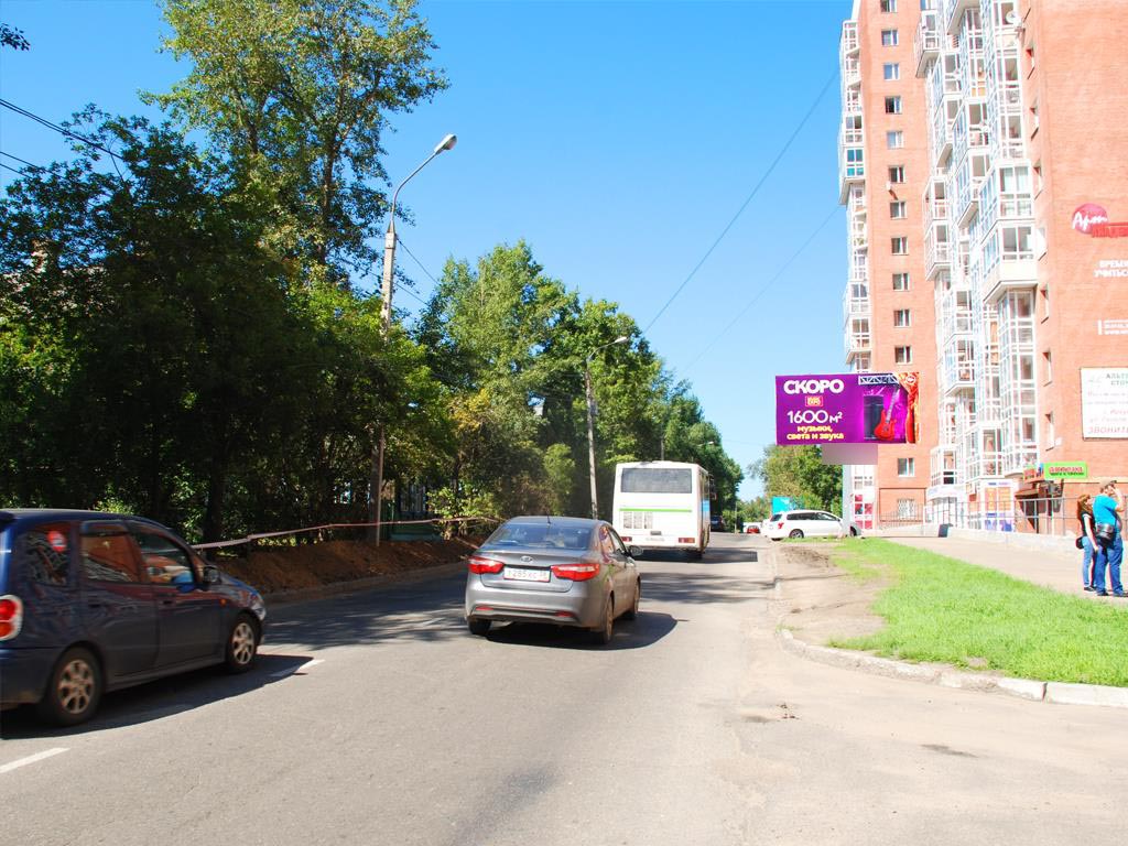 Фотография рекламного носителя, тип: Билборд 3x6, адрес: Гоголя ул., д.15, Иркутск, Иркутская область, Россия. Сторона A №292855