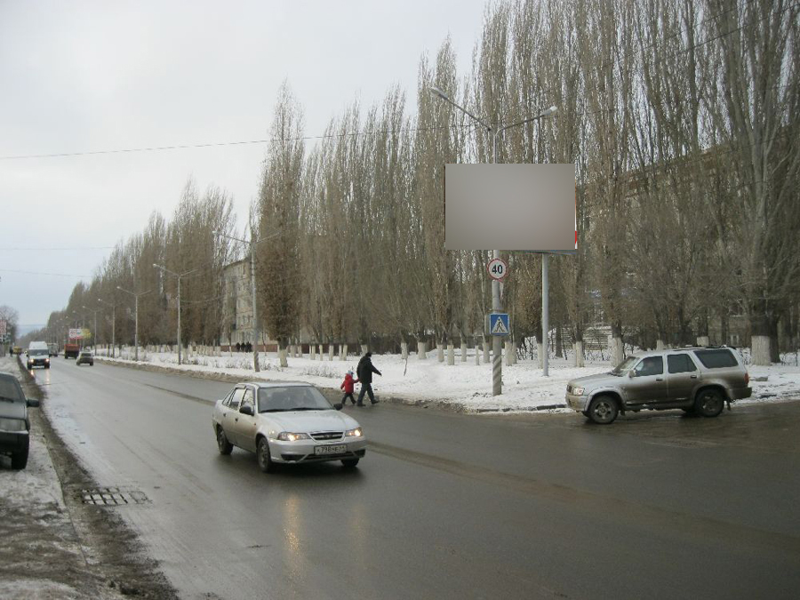 Фотография рекламного носителя, тип: Билборд 3x6, адрес: Новоастраханское ш., д.41 Х 5-й Карьерный пр-зд., Саратов, Саратовская область, Россия. Сторона A №418528