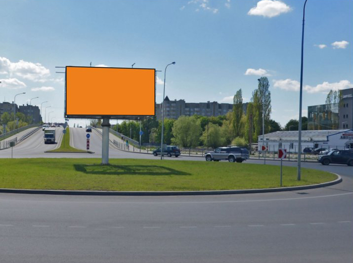 Фотография рекламного носителя, тип: Билборд 3x6, адрес: Гайдара ул. Х Челнокова ул., поз.1, Калининград, Калининградская область, Россия. Сторона A1-A3 №973996