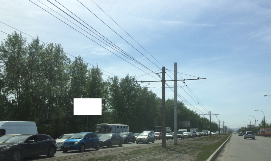 Фотография рекламного носителя, тип: Билборд 3x6, адрес: Красноярский рабочий ул., д.30а, напротив, Красноярск, Красноярский край, Россия. Сторона Б №417701