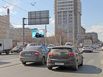 Фотография рекламного носителя, тип: Билборд 3x6, адрес: Вавилова ул., д.9 Х ТТК, Москва, Россия. Сторона B №430814