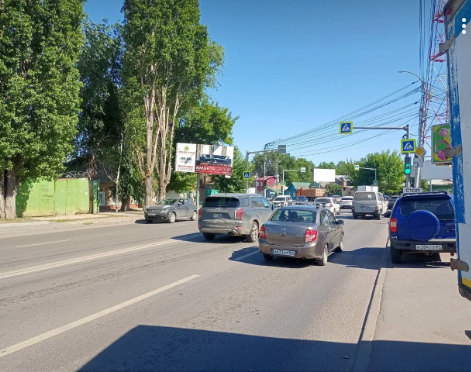 Фотография рекламного носителя, тип: Билборд 3x6, адрес: Соколовая ул., д.358 Х Университетская ул., Саратов, Саратовская область, Россия. Сторона Б №554209