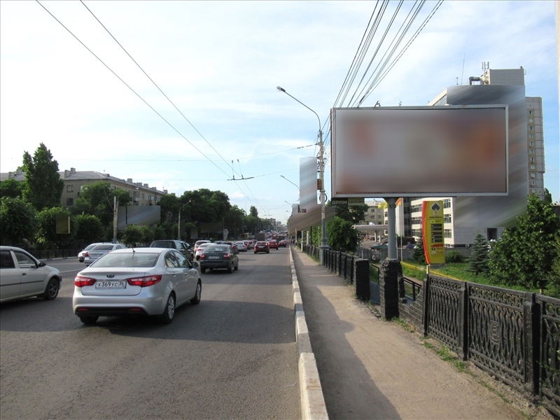 Фотография рекламного носителя, тип: Билборд 3x6, адрес: Московский пр-т., съезд с путепровода, поз.2, Воронеж, Воронежская область, Россия. Сторона А №576569