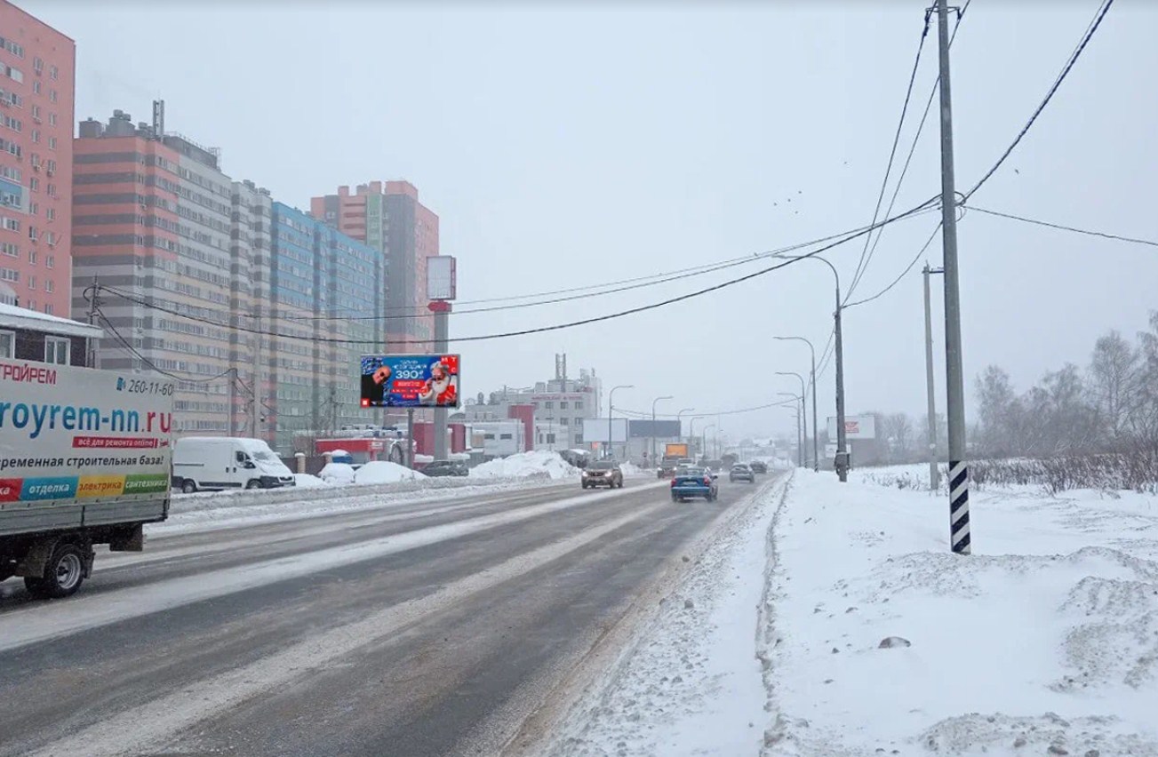 Фотография рекламного носителя, тип: Билборд 3x6, адрес: Казанское ш., д.25В, Нижний Новгород, Нижегородская область, Россия. Сторона В №1084695