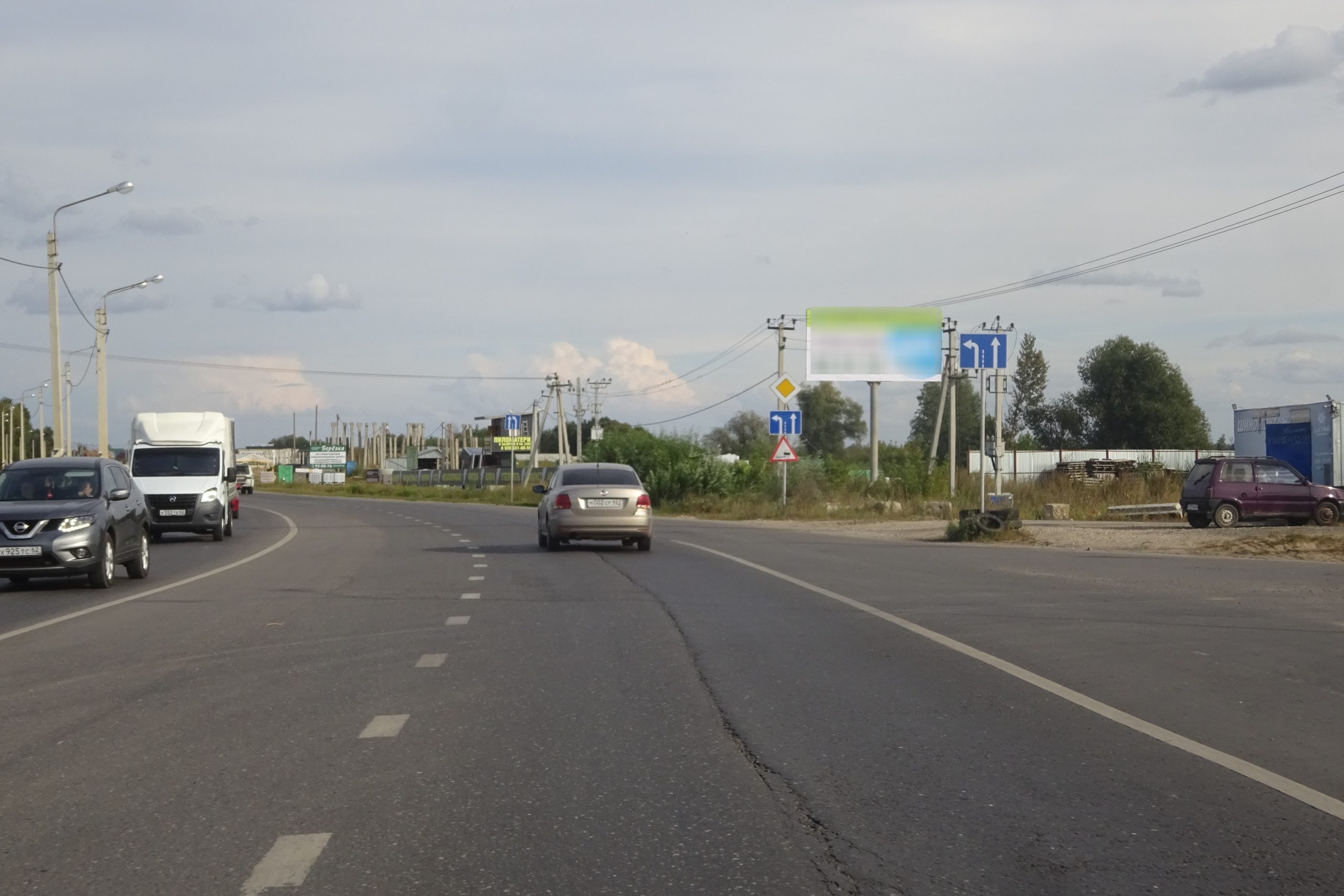 Фотография рекламного носителя, тип: Билборд 3x6, адрес: Дубровичи с., Рязань-Спасск а/д., 14 000м, Рязань, Рязанская область, Россия. Сторона A №1054198