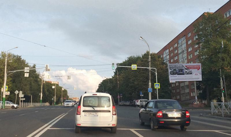 Фотография рекламного носителя, тип: Билборд 3x6, адрес: Победы пр., д.150, Пенза, Пензенская область, Россия. Сторона А №755437