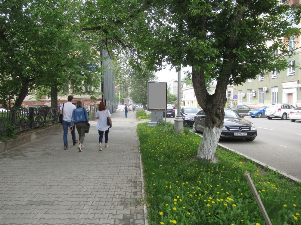 Фотография рекламного носителя, тип: Ситиформат 1.8x1.2, адрес: Петропавловская ул., д.30, Пермь, Пермский край, Россия. Сторона B №755902