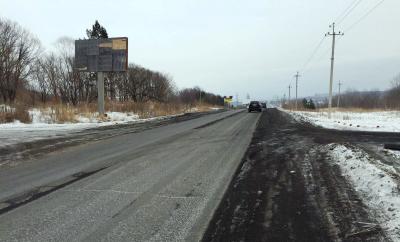 Фотография рекламного носителя, тип: Билборд 3x6, адрес: Лесозаводск г., Буднина ул., д.110, Владивосток, Приморский край, Россия. Сторона А №756769