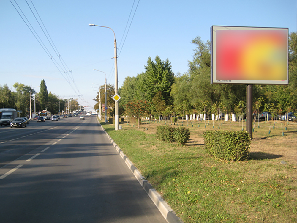 Фотография рекламного носителя, тип: Ситиборд 2.7x3.7, адрес: Богдана Хмельницкого пр-т., д.90, Белгород, Белгородская область, Россия. Сторона А1-А3 №566530