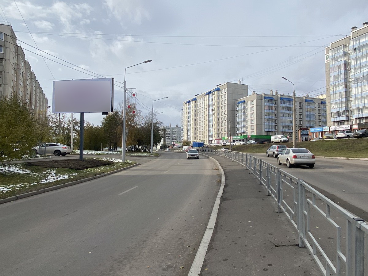 Фотография рекламного носителя, тип: Билборд 3x6, адрес: Крайняя ул. Х Северный пр-зд., д.9, Красноярск, Красноярский край, Россия. Сторона Б №848214