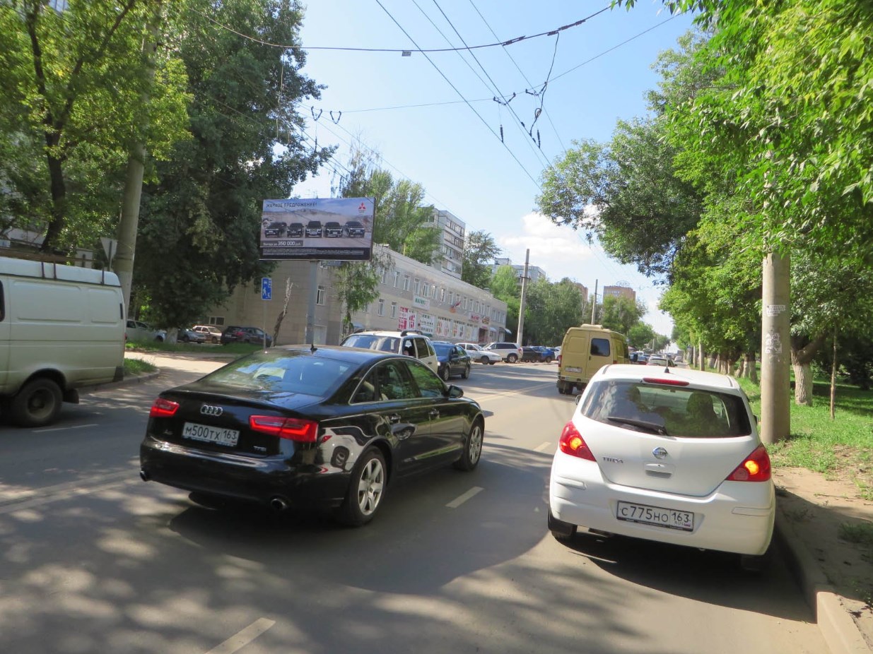 Фотография рекламного носителя, тип: Билборд 3x6, адрес: Кирова пр-т., д.230 X Стара Загора ул., Самара, Самарская область, Россия. Сторона В №661049