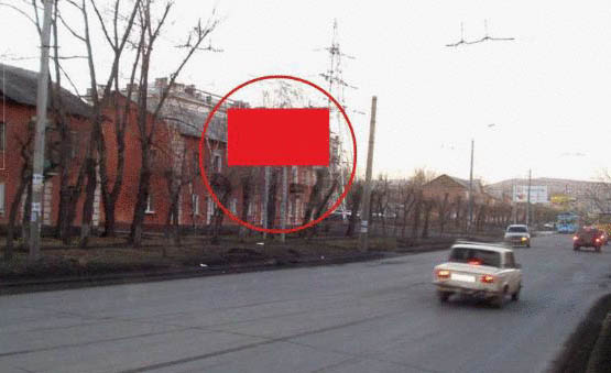 Фотография рекламного носителя, тип: Билборд 3x6, адрес: Маерчака ул., д.25, Красноярск, Красноярский край, Россия. Сторона Б №417717