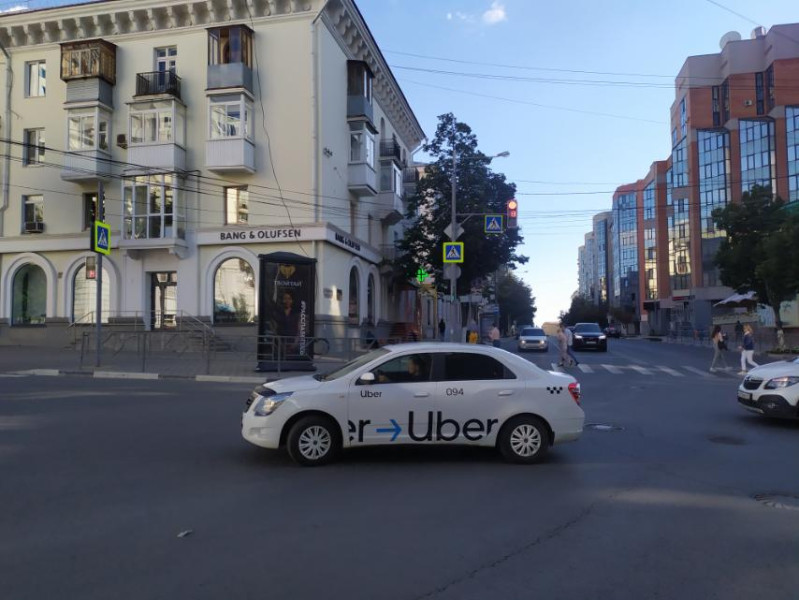 Фотография рекламного носителя, тип: Пиллар 3x1.4, адрес: Ульяновская ул. Х Молодогвардейская ул., Самара, Самарская область, Россия. Сторона A2 №1079239