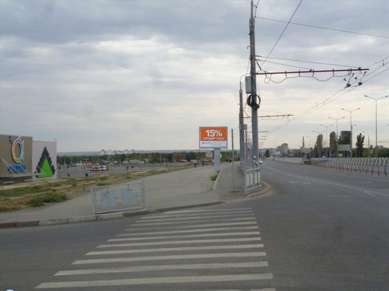 Фотография рекламного носителя, тип: Ситиборд 2.7x3.7, адрес: Университетский пр-т., д.105А, Волгоград, Волгоградская область, Россия. Сторона Б №595662