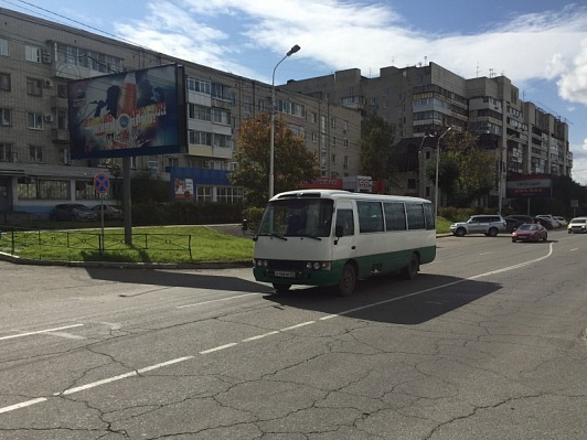 Фотография рекламного носителя, тип: Билборд 3x6, адрес: Студенческий пер. Х Лермонтова ул., д.51а, Хабаровск, Хабаровский край, Россия. Сторона В №797161