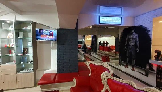 Фотография рекламного носителя, тип: Видеоэкран, адрес: Фитнес-центр «Фитнес Практика Комсомольская», Каланчевская ул., д.16, Москва, Россия. Сторона/вариант 1 №980661