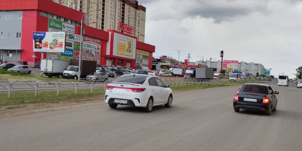 Фотография рекламного носителя, тип: Билборд 3x6, адрес: Тархова ул., д.44/1, Саратов, Саратовская область, Россия. Сторона Б №1078140