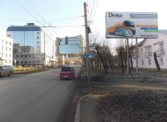 Фотография рекламного носителя, тип: Билборд 3x6, адрес: Маерчака ул., д.25, Красноярск, Красноярский край, Россия. Сторона А №417716