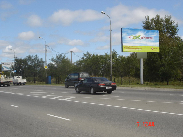 Фотография рекламного носителя, тип: Билборд 3x6, адрес: Пионерская ул. Х Ангарская ул., Хабаровск, Хабаровский край, Россия. Сторона А №481877