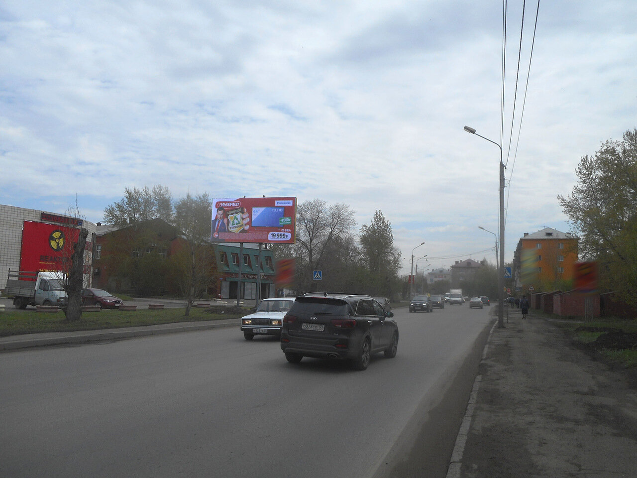 Фотография рекламного носителя, тип: Билборд 3x6, адрес: Панфилова ул., д.1/4, Омск, Омская область, Россия. Сторона В №769291