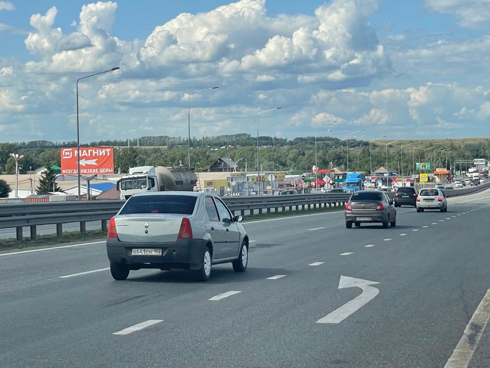 Фотография рекламного носителя, тип: Билборд 3x6, адрес: Булгаково-Стерлитамак-Оренбург а/д, поз.1, Уфа, Республика Башкортостан, Россия. Сторона Б №1059989